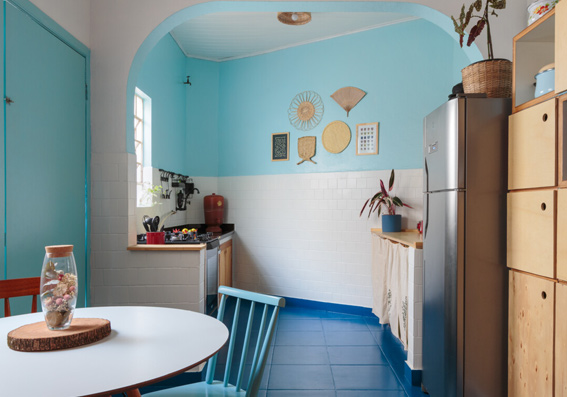 parede de cozinha decorada representando qual o melhor impermeabilizante para parede interna
