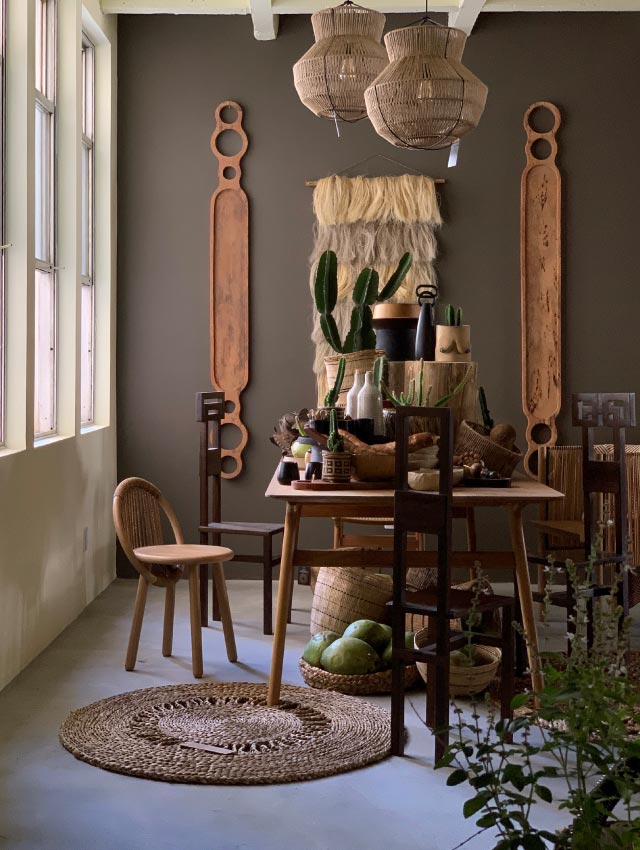 cozinha decorada com paleta de cores cinza